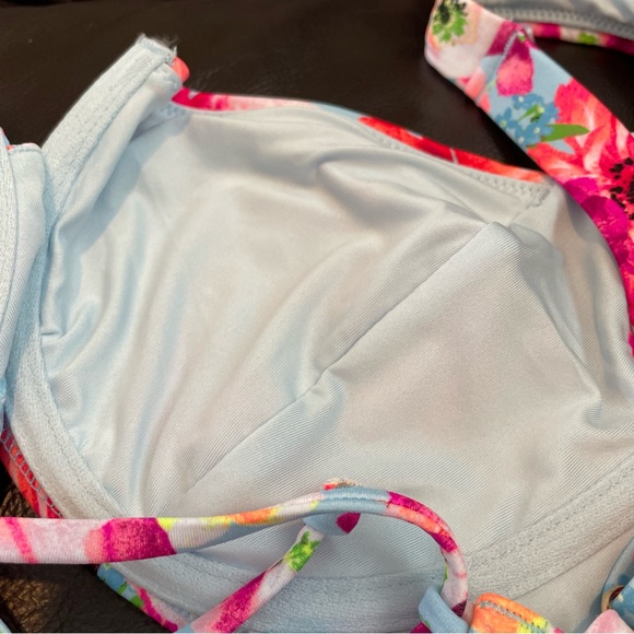 Victoria's Secret Bikini Poppy Floral Size 36D Medium - Picture 6 of 10